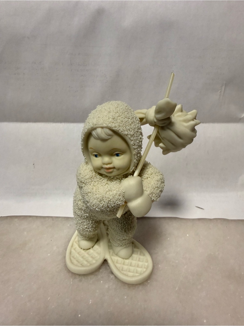 Vintage 1990's Dept 56 Snowbabies There's No Place Like Home Figurine 4"